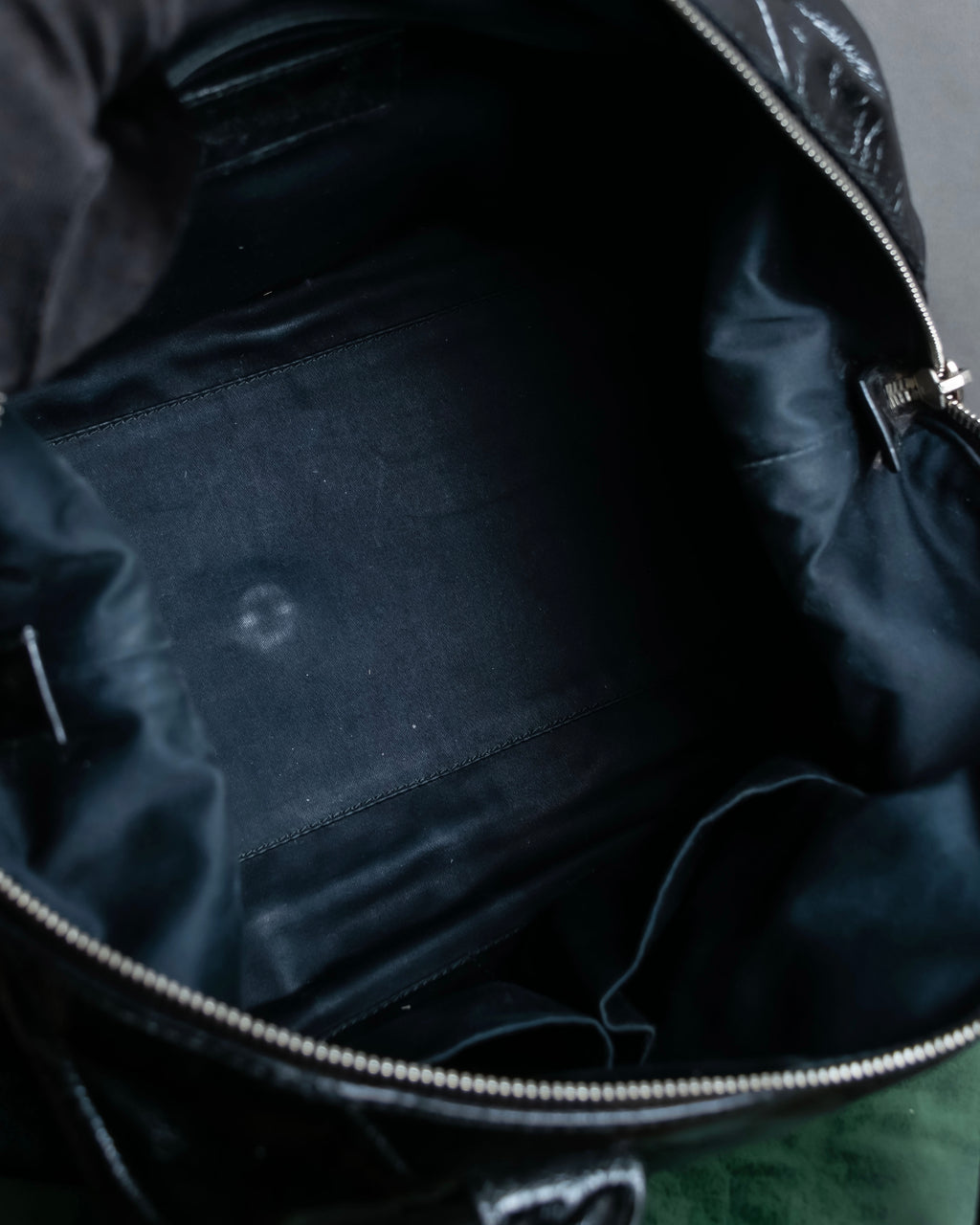 "YVES SAINT LAURENT" Glossy leather easy boston bag