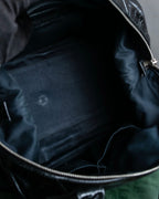 "YVES SAINT LAURENT" Glossy leather easy boston bag