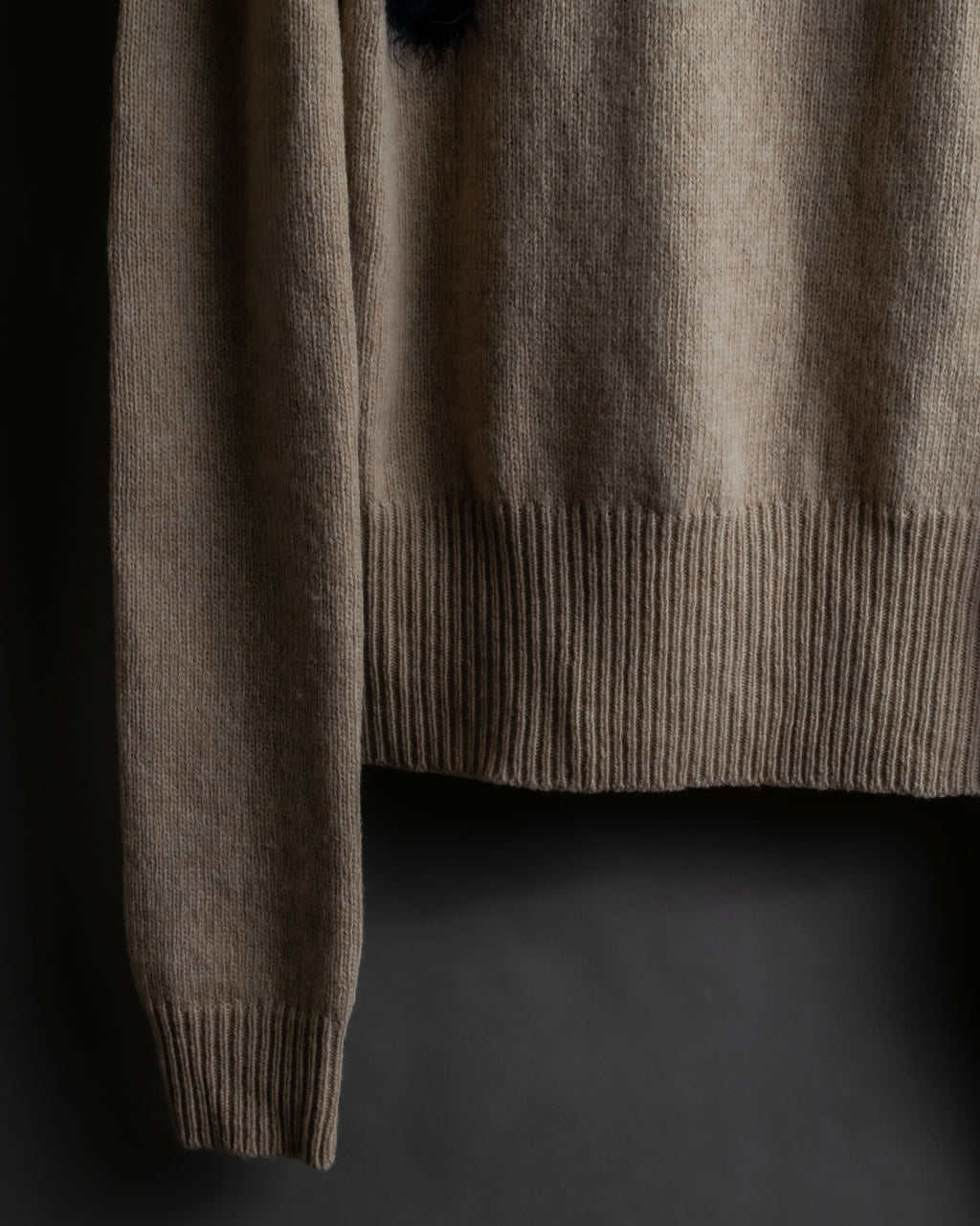 "MARNI" Logo shaggy design oversized knit