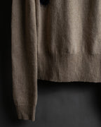 "MARNI" Logo shaggy design oversized knit