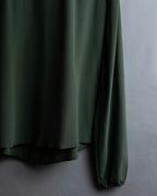 "GUCCI" Tab design bowtie blouse