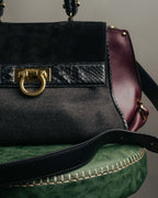 -SPECIAL- “Salvatore Ferragamo” 2019-21 Mixed material Sofia top handle bag