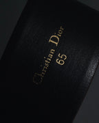 "Christian Dior" Late 80s-Early 90s suede and calf leather wide belt