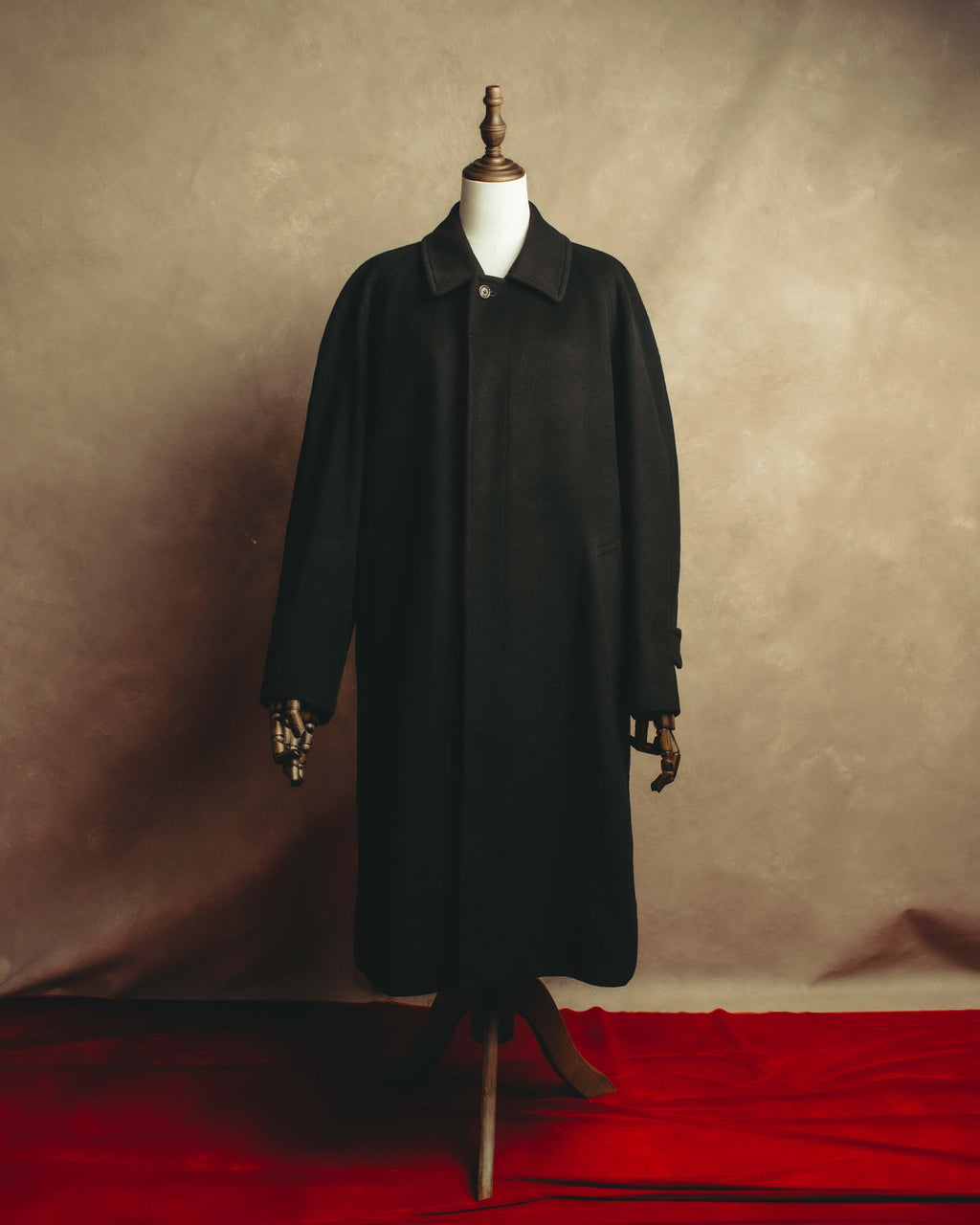 "BURBERRY LONDON" 00's-10's Classic balmacaan coat
