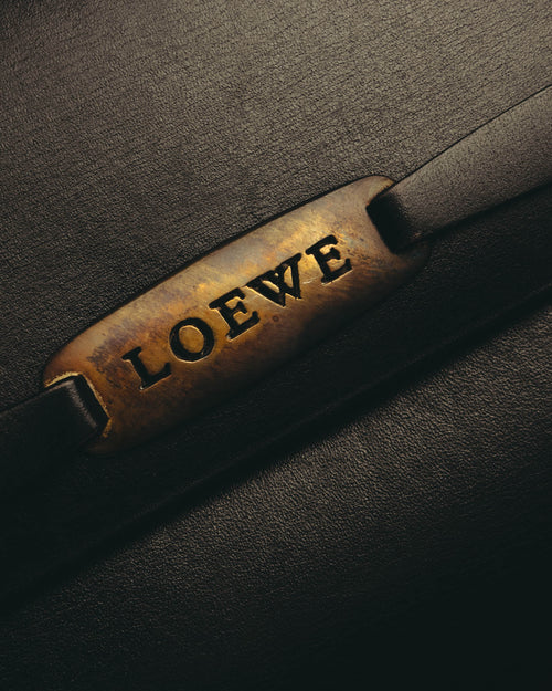 "LOEWE" Classic smooth leather top handle bag