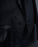 "Saint Laurent Paris" Modern tailcoat design jacket