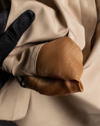 "BURBERRYS" Check reverse design short blouson