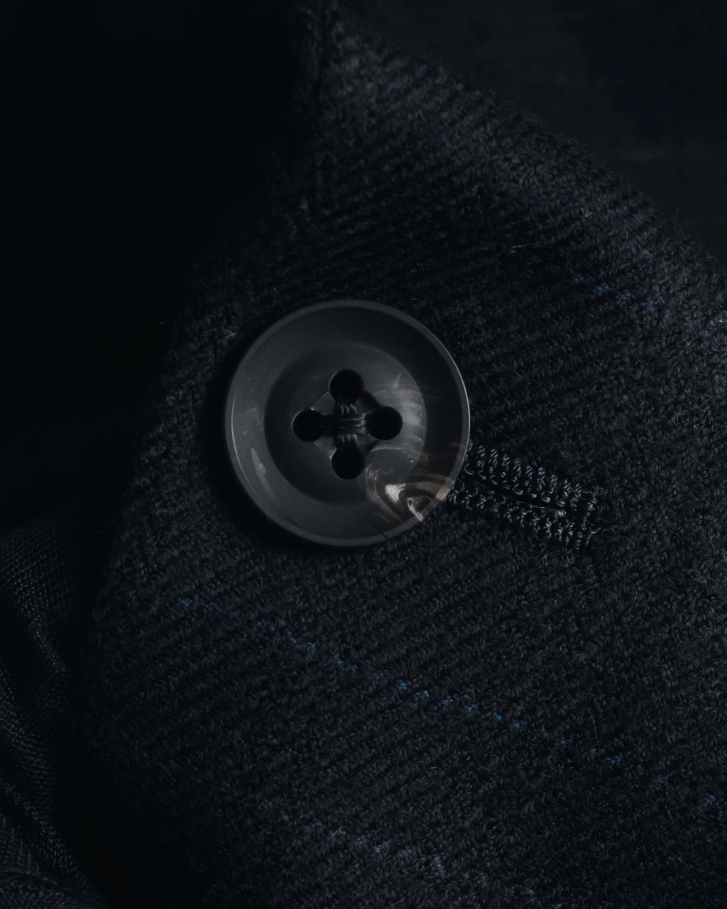 "Burberrys" 90’s dark check wool cashmere blend tailored jacket