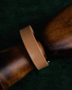 “Salvatore Ferragamo” 2000’s Gancini leather bracelet