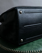 "YVES SAINT LAURENT" Muse Two series grain leather one-handle bag