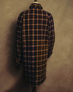 “sacai” 2010's Tartan wool cashmere padded hybrid coat