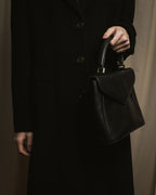 "Salvatore Ferragamo" Mid 90’s archival envelope flap top-handle bag