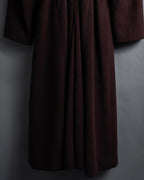 -SPECIAL- "JEAN PAUL GAULTIER"
 1990's-00's Gathered tuck shape design long coat