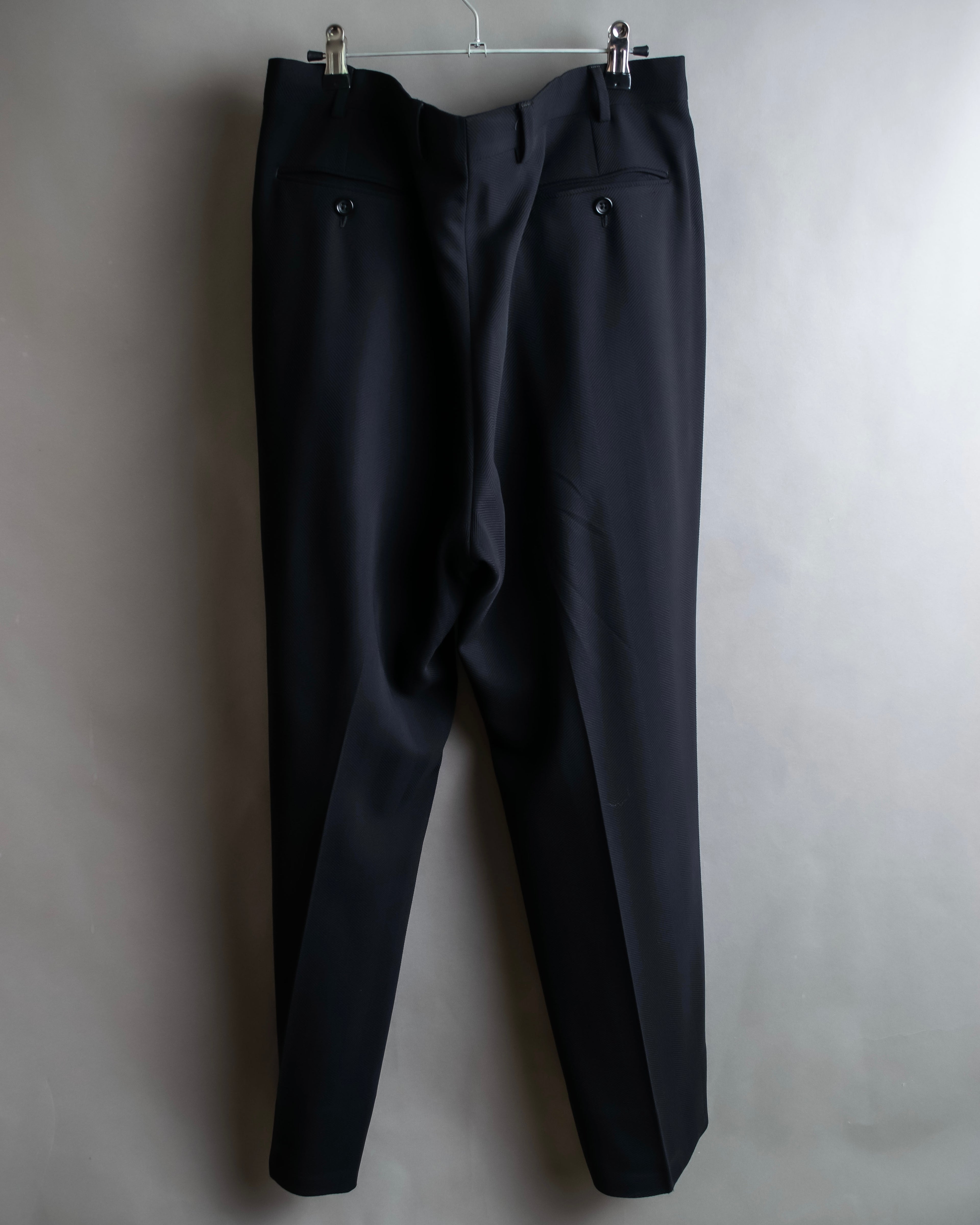 "ARMANI COLLEZIONI" Herringbone weave classical detail set up