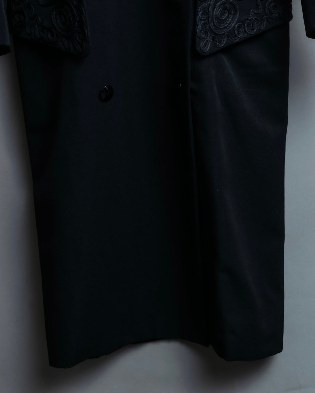 Hiroko Koshino Thin Long Embroidered Coat