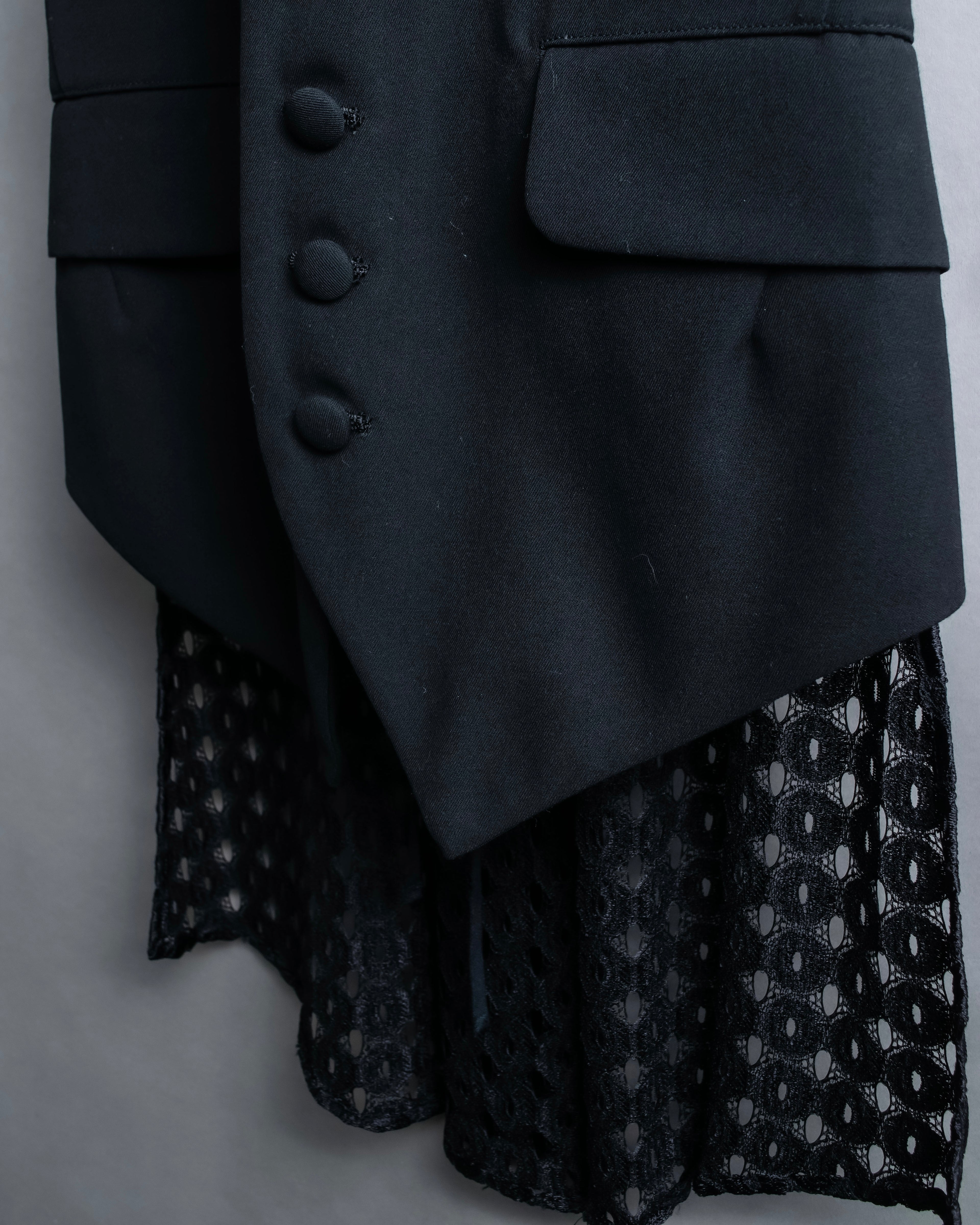 "LIMI feu" Layered embroidered sleeveless dress