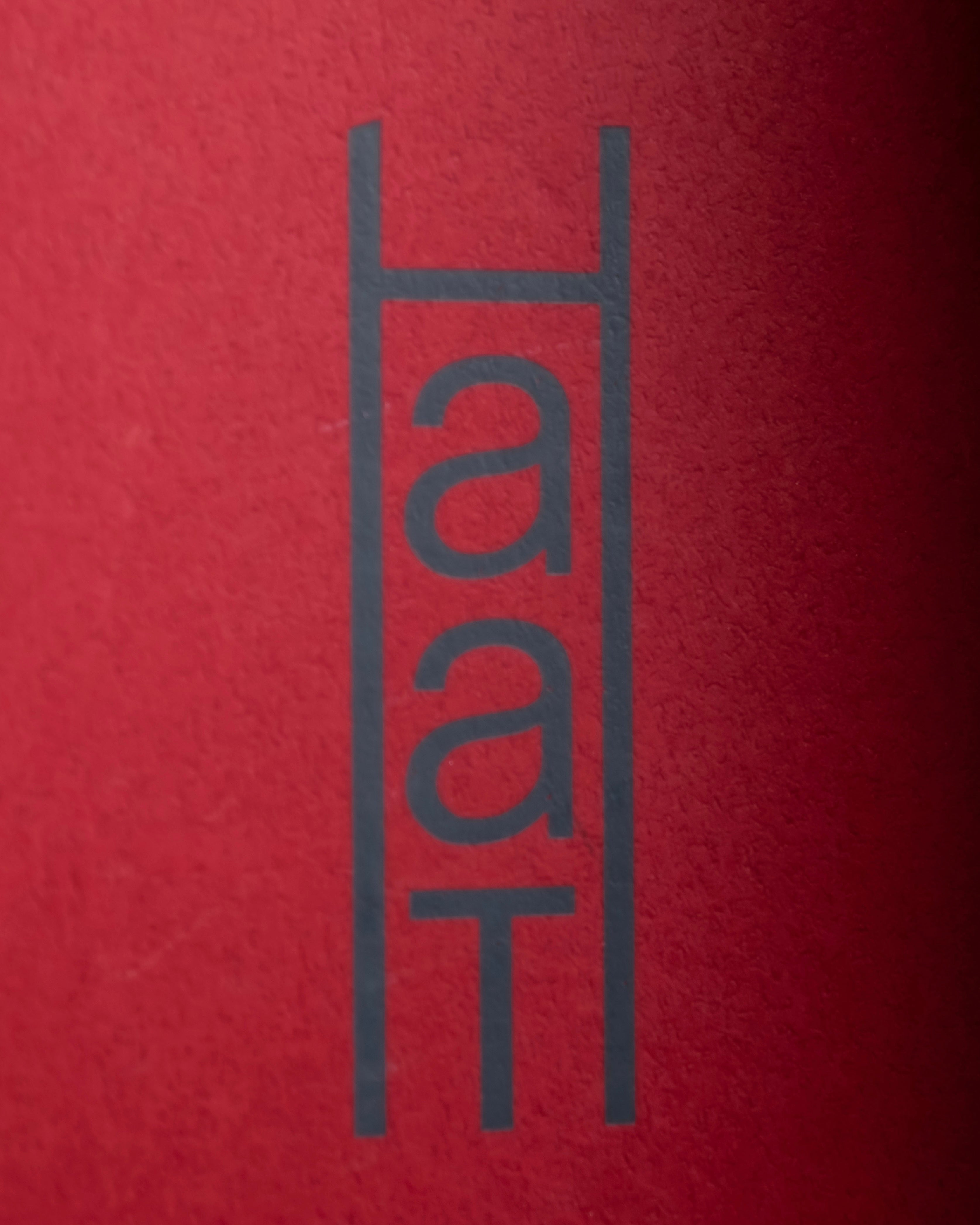 "ISSEY MIYAKE HaaT" Unborn calf shark sole long boots