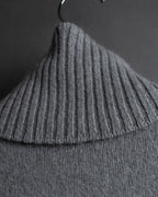 "GUCCI" Cashmere brand double zipper blouson