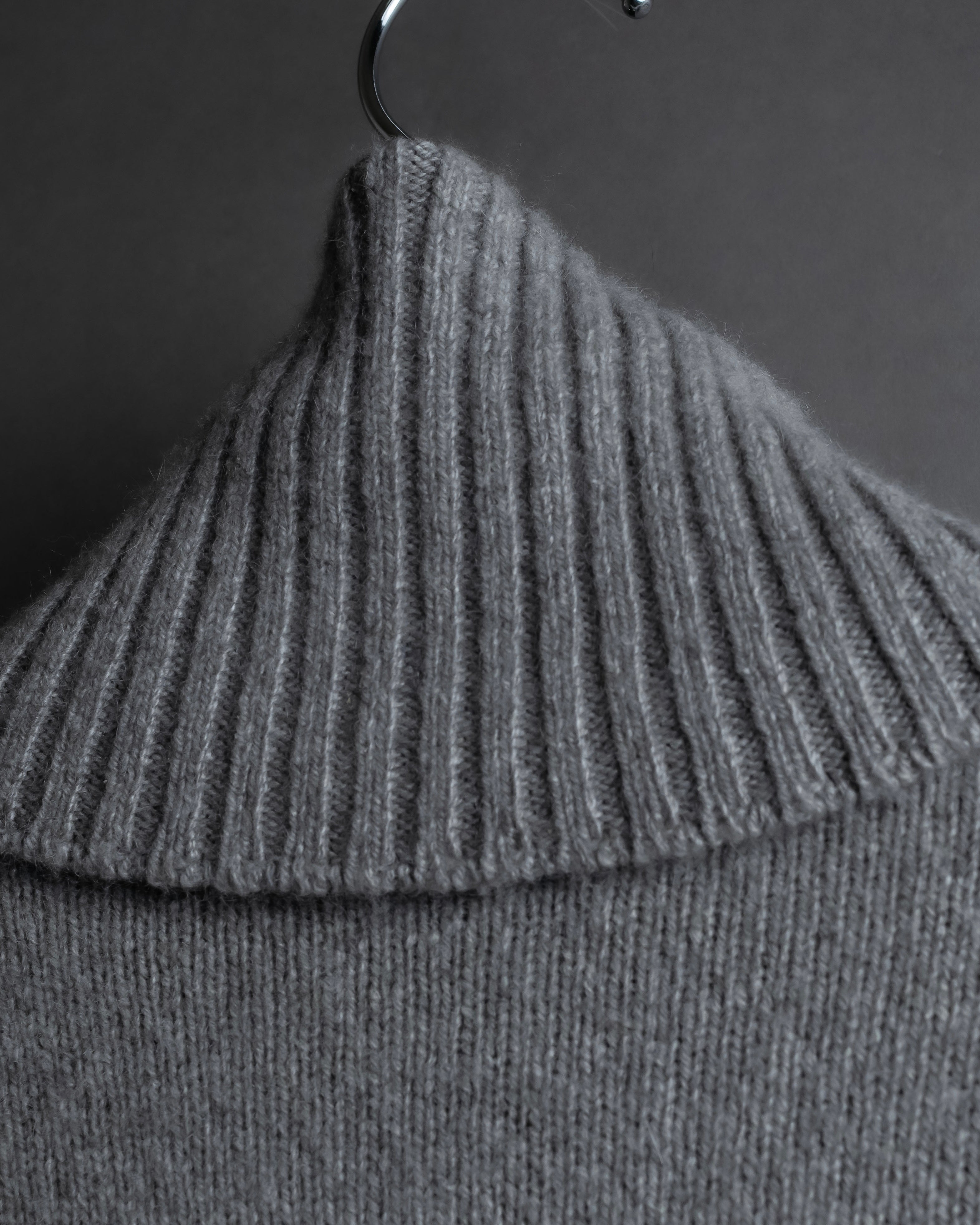 "GUCCI" Cashmere brand double zipper blouson