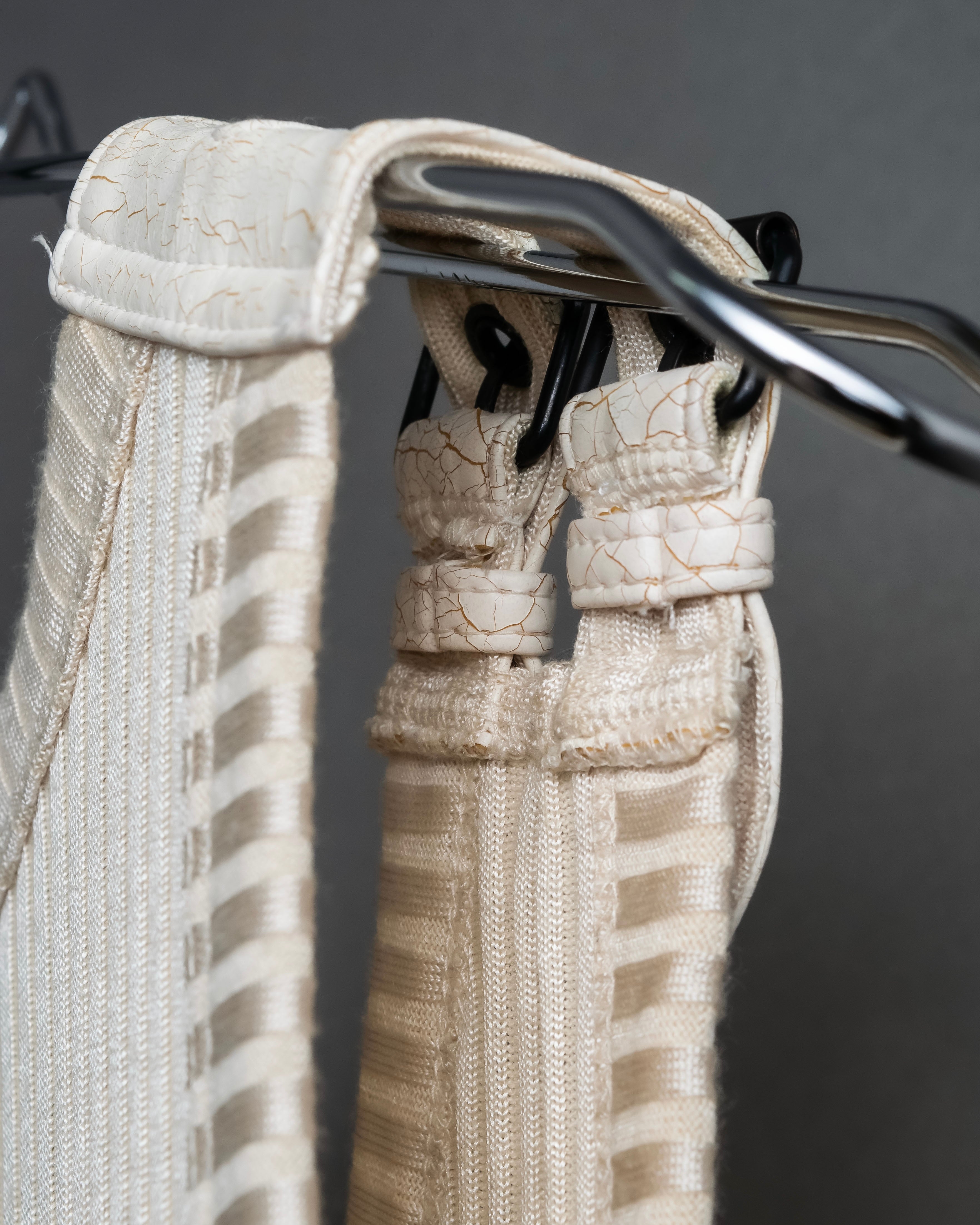 “Jean Paul Gautier” Double belted shoulder designed tank top