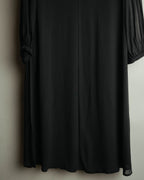“JUNYA WATANABE” 2008AW Pearl trimmed cupra dress