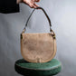 "Christian Dior" Suede material one handle shoulder bag