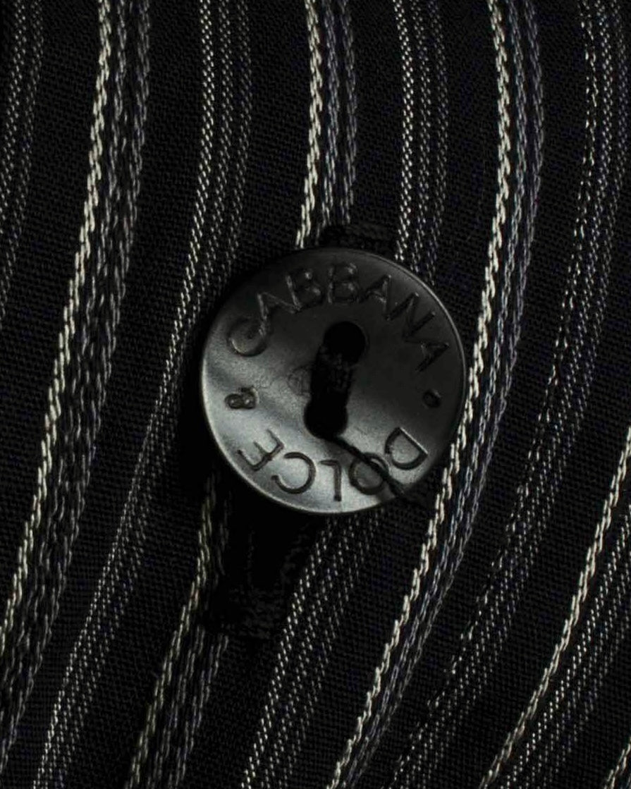 "Dolce & Gabbana" Pinstripe slim shape shirt