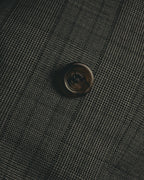 -SPECIAL- “GUCCI” 2019-2021 Glen check double-breasted wool suit