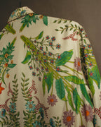-SPECIAL- “GUCCI” 2015-2022 Botanical printed silk shirt