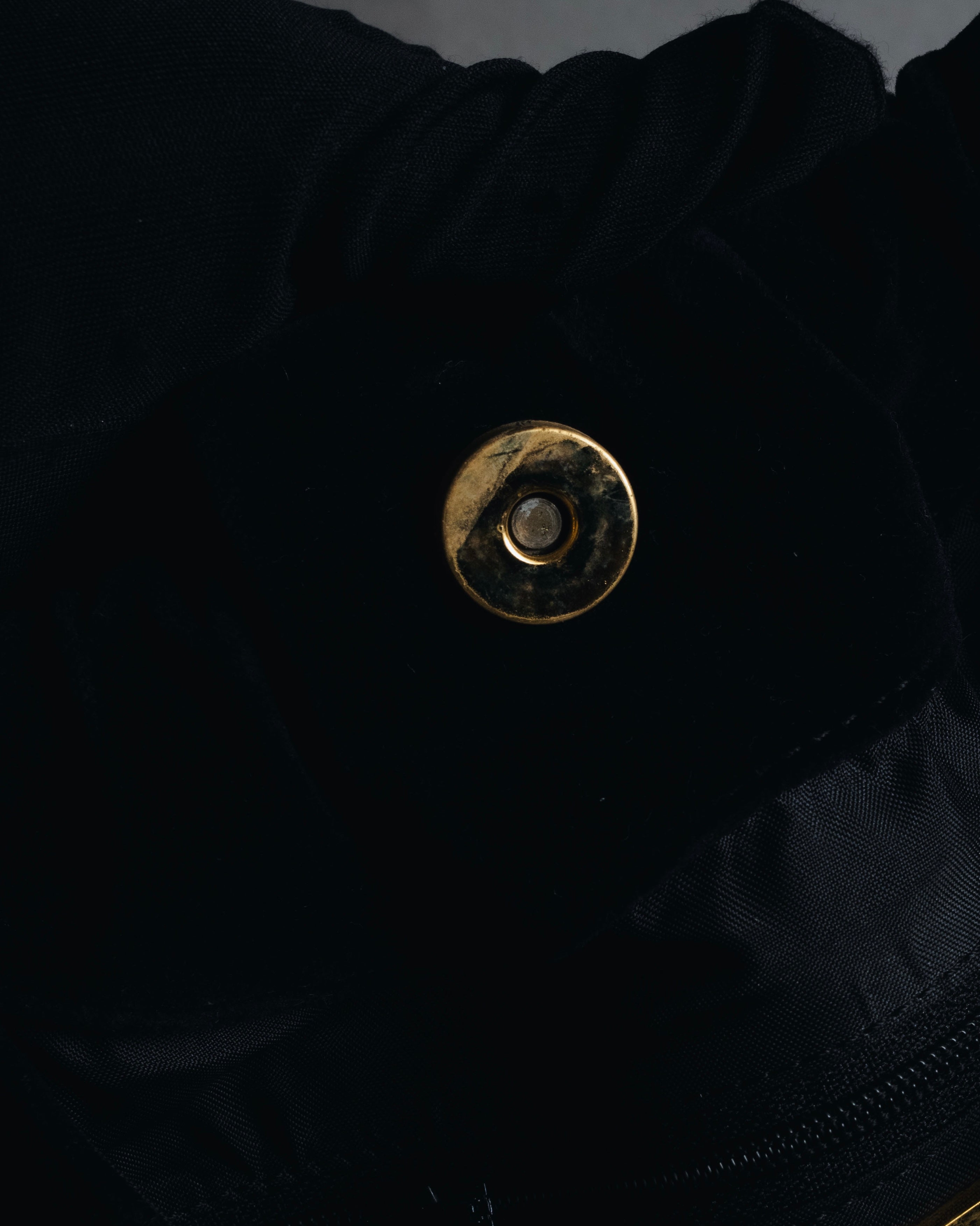 "LOEWE" Late 80s-Early 90s velvet knot tassel handbag