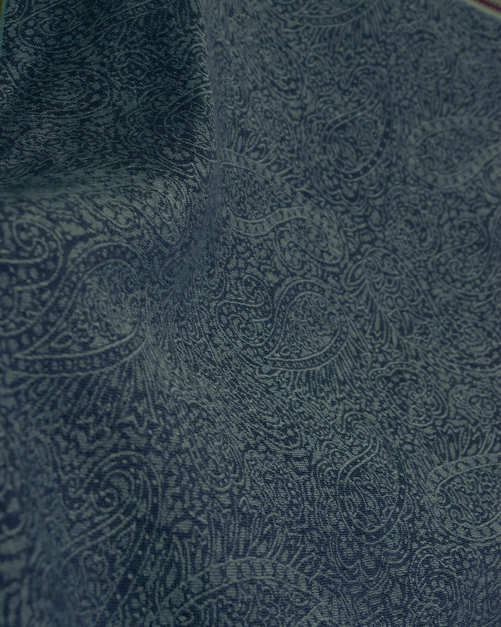 "Yves Saint Laurent" Paisley patterned scarf