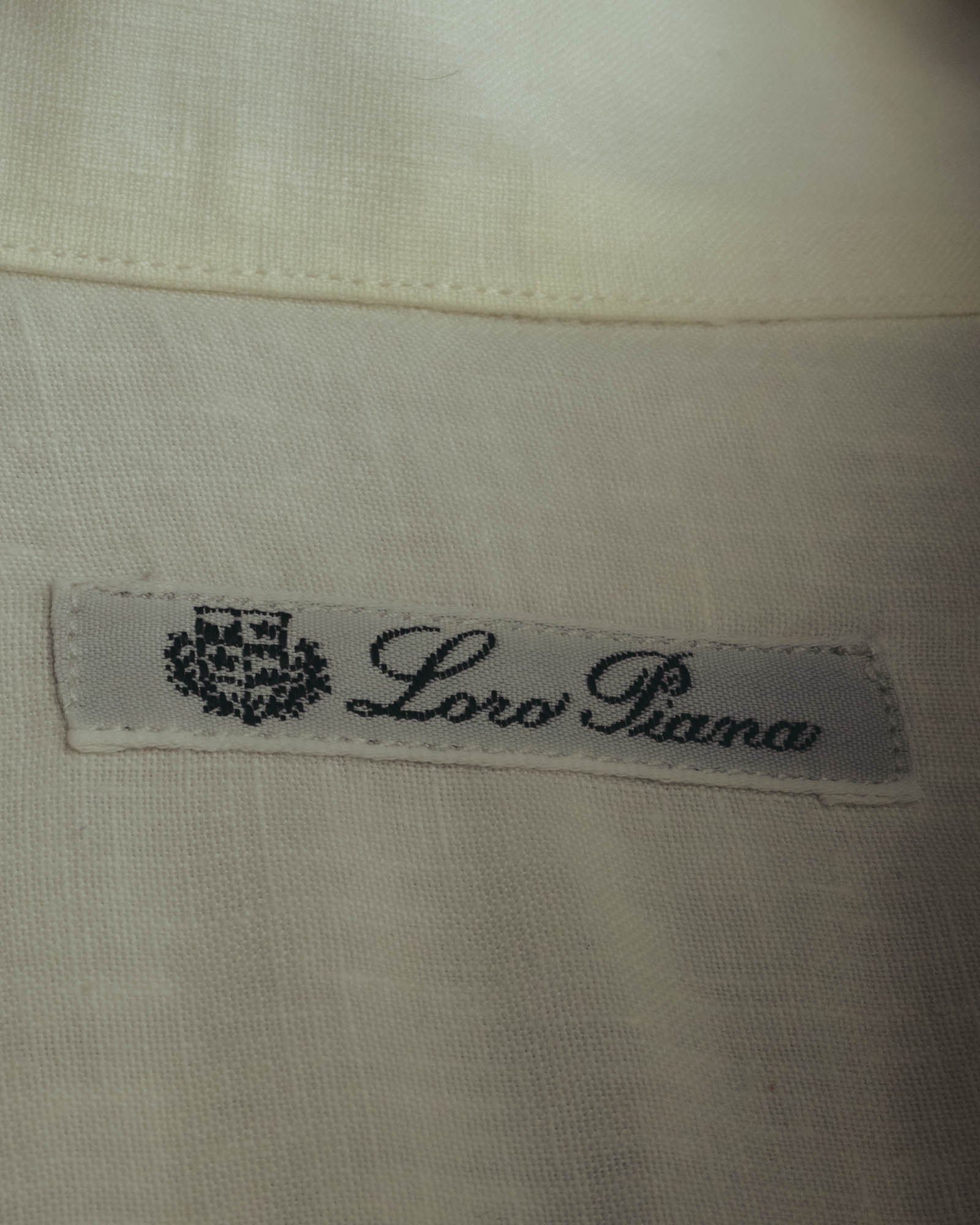 "Loro Piana" Lightweight linen long sleeve shirt