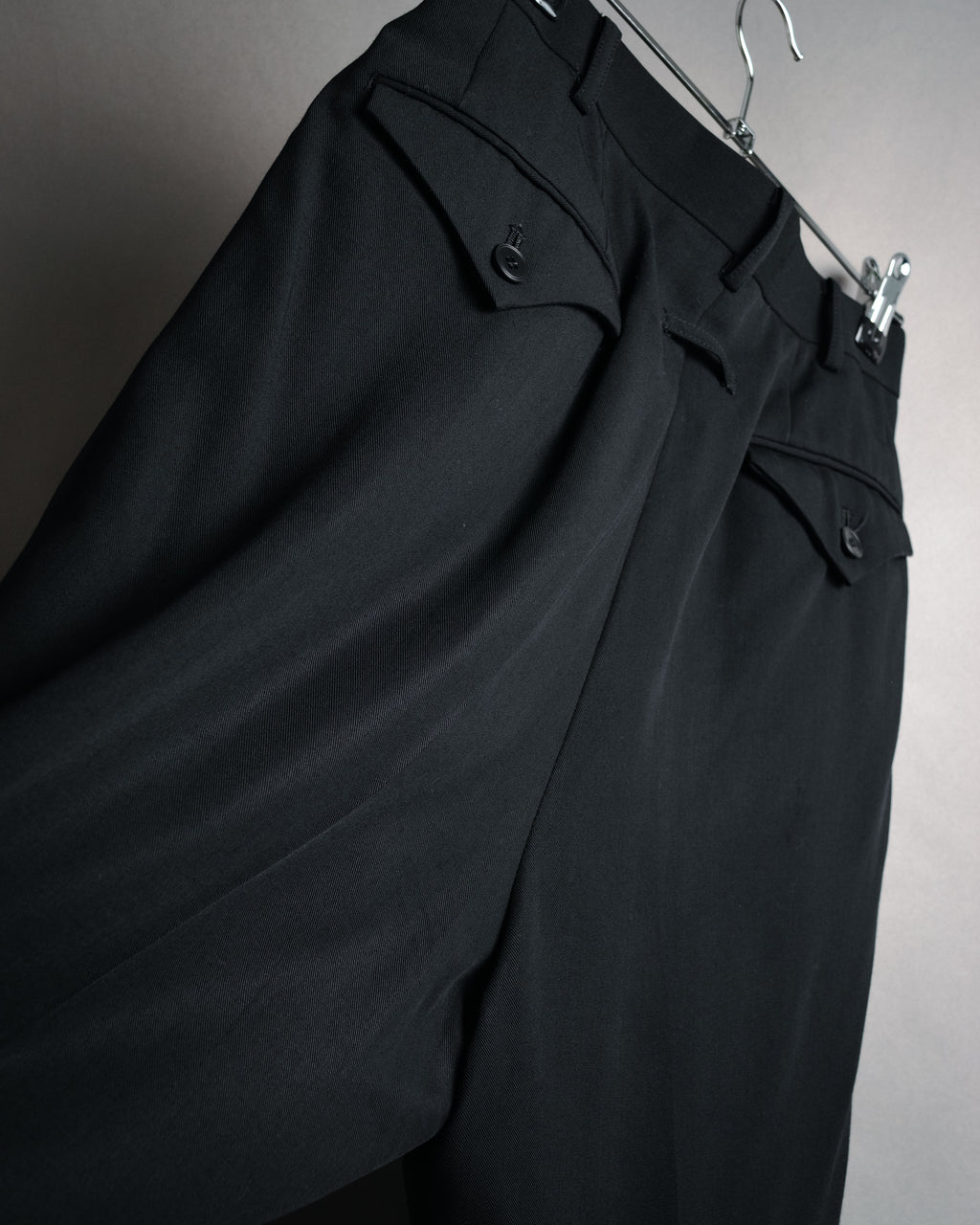 “GAULTIER objet HOMME” 90’s Two tuck wide trousers