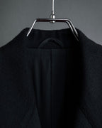 "CHRISTIAN DIOR MONSIEUR" 
Oversized double-breasted chester coat