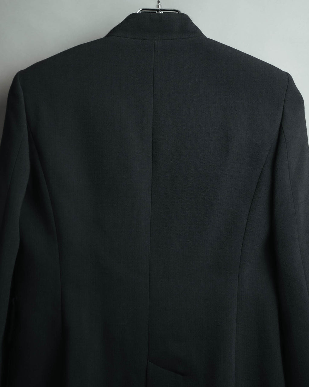 "EMILIO PUCCI" 00's-10's Gold buttoned tailored wool blazer