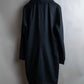 "GIANNI VERSACE" Soutien collar docking mid length wool coat