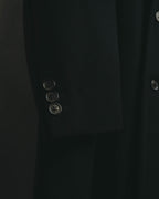 -SPECIAL- “VALENTINO” 2000’s Satin lapel single breasted wool coat