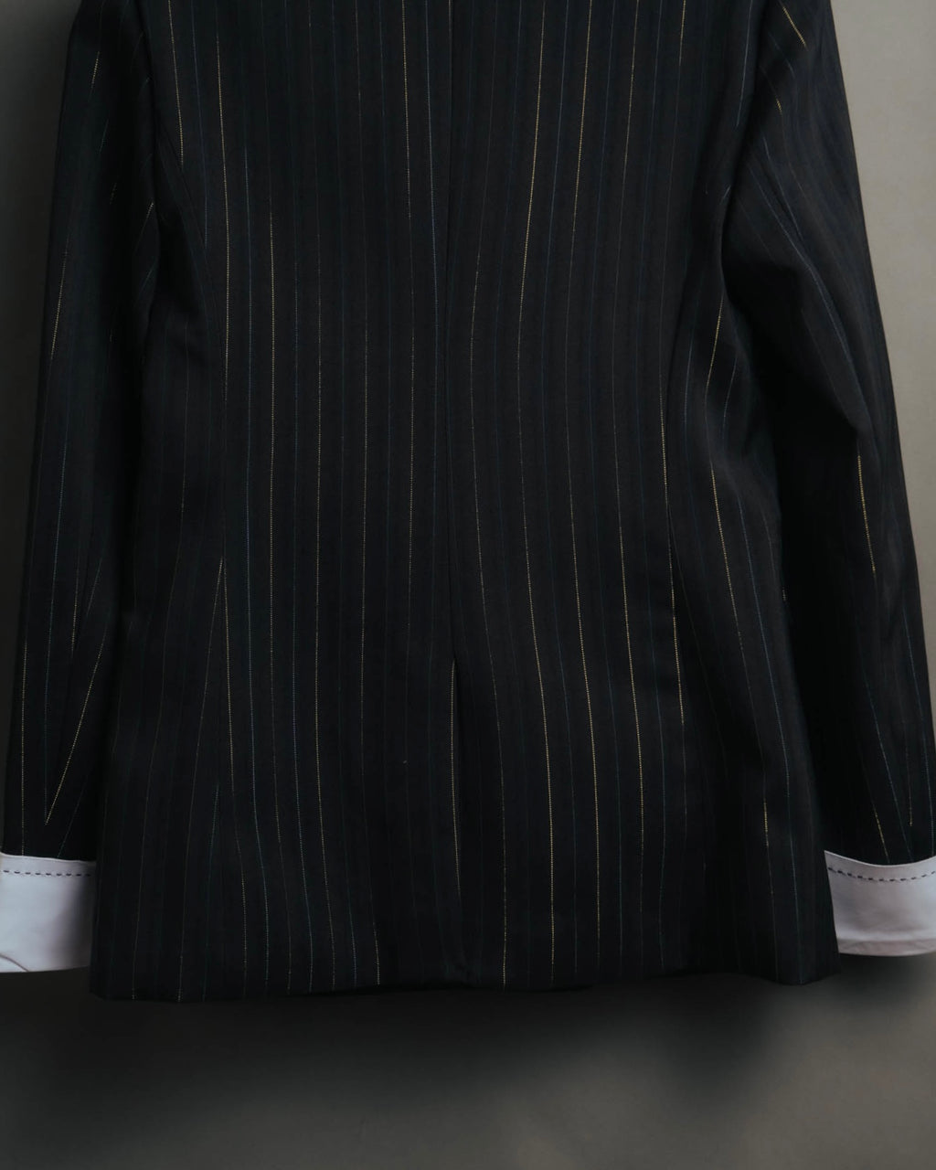 -SPECIAL-“SAINT LAURENT” 18's- Modern pinstripe double breasted jacket
