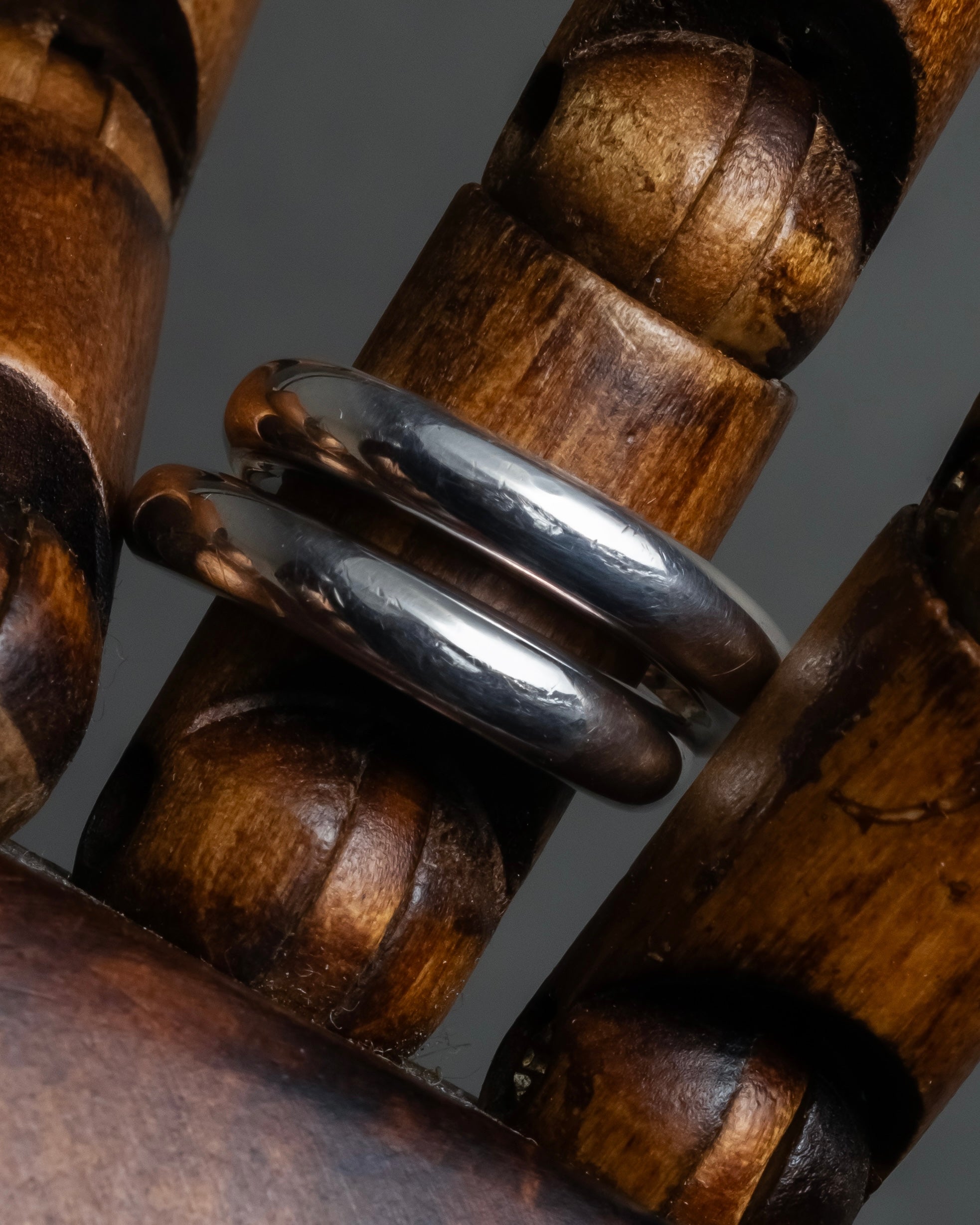 "HERMES" Vertige polished silver 925 ring