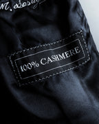 -SPECIAL- "BURBERRYS" 1980-1990's 
Classically tailored oversized 100% cashmere chester coat