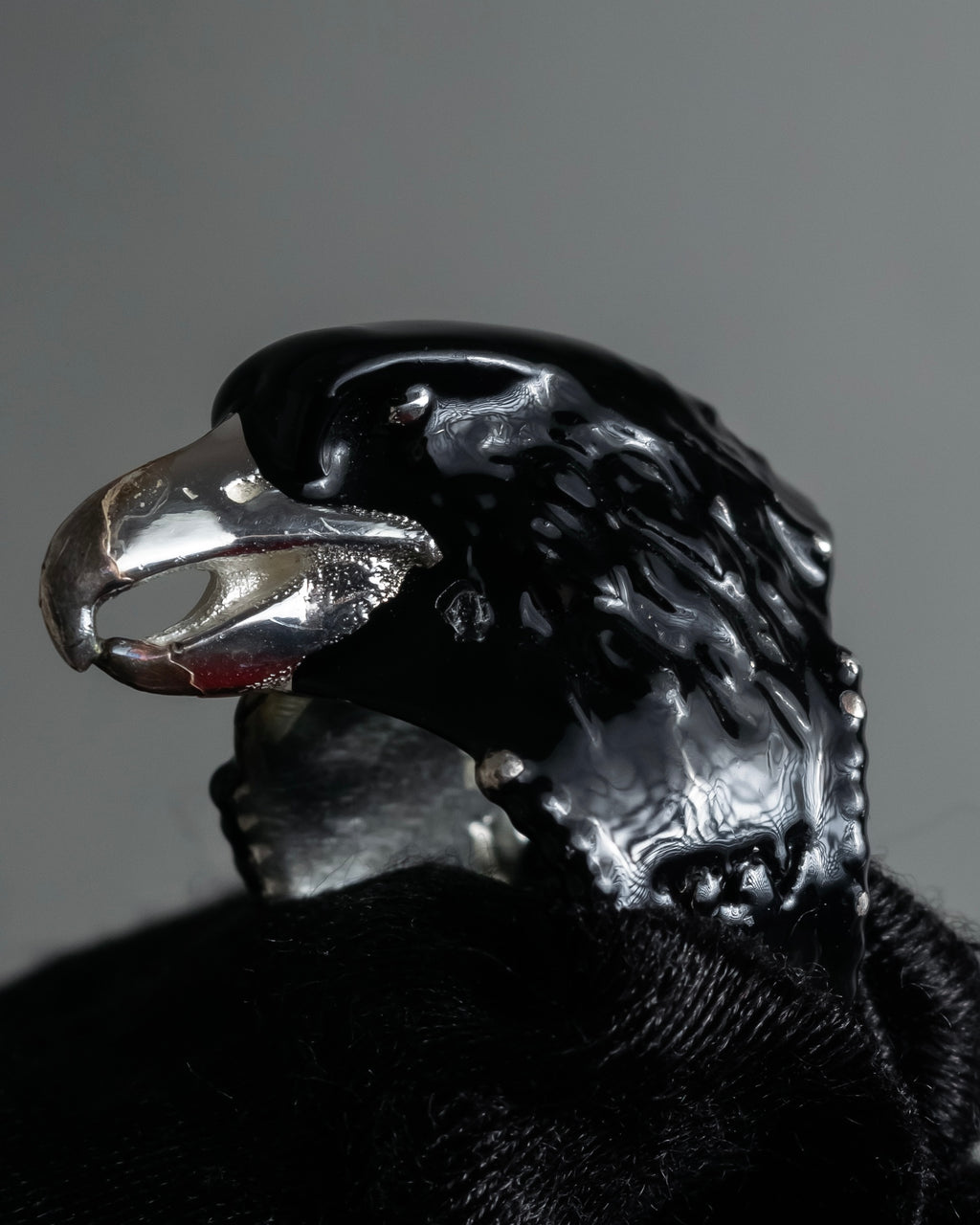 "GUCCI" Anger forest eagle head ring