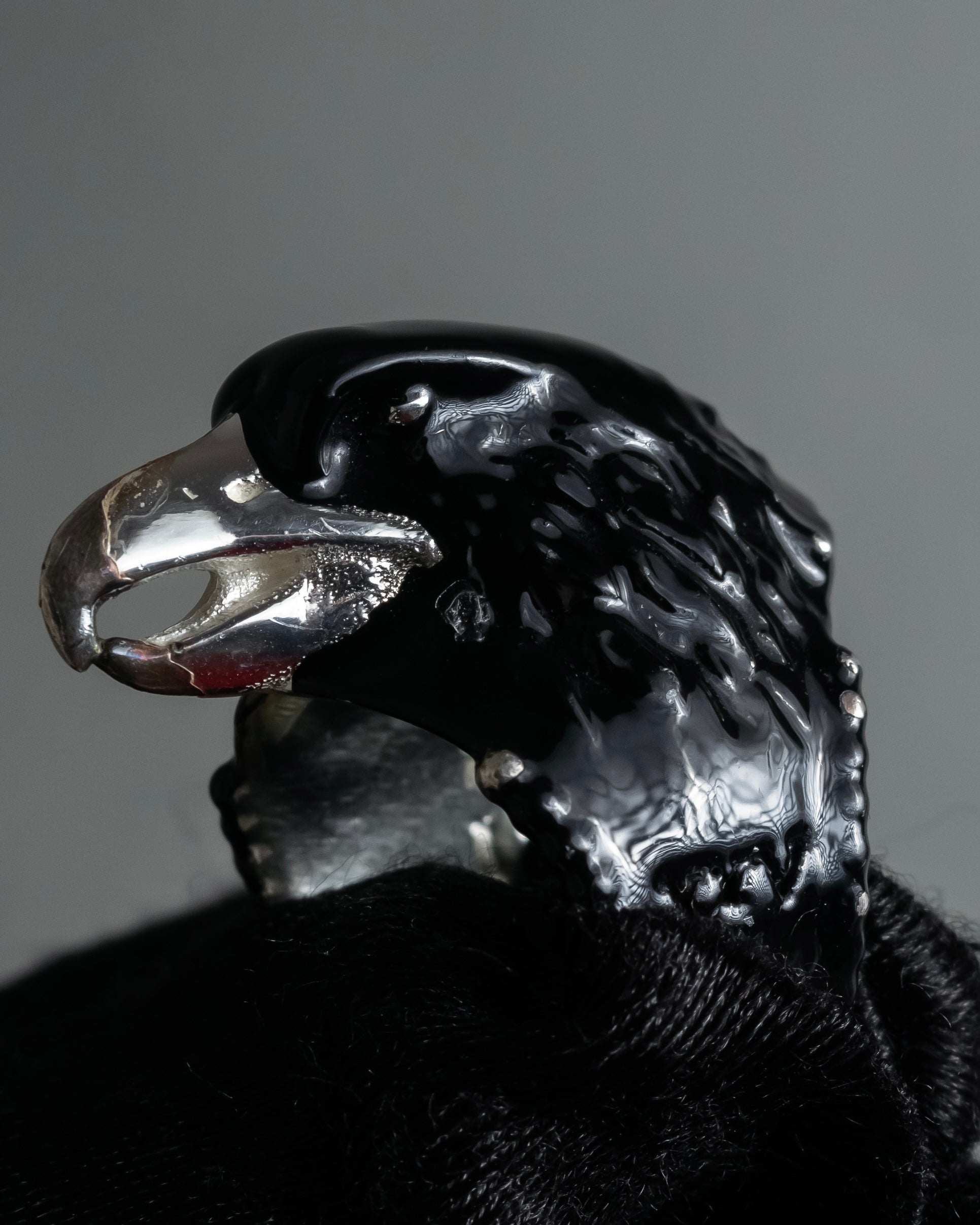 "GUCCI" Anger forest eagle head ring