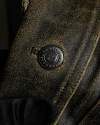 "CHANEL" 2000AW Karl Lagerfeld period calf leather vest