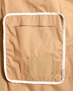 KASSL EDITION/ 20SS Patch Button Designed  Rain Coat