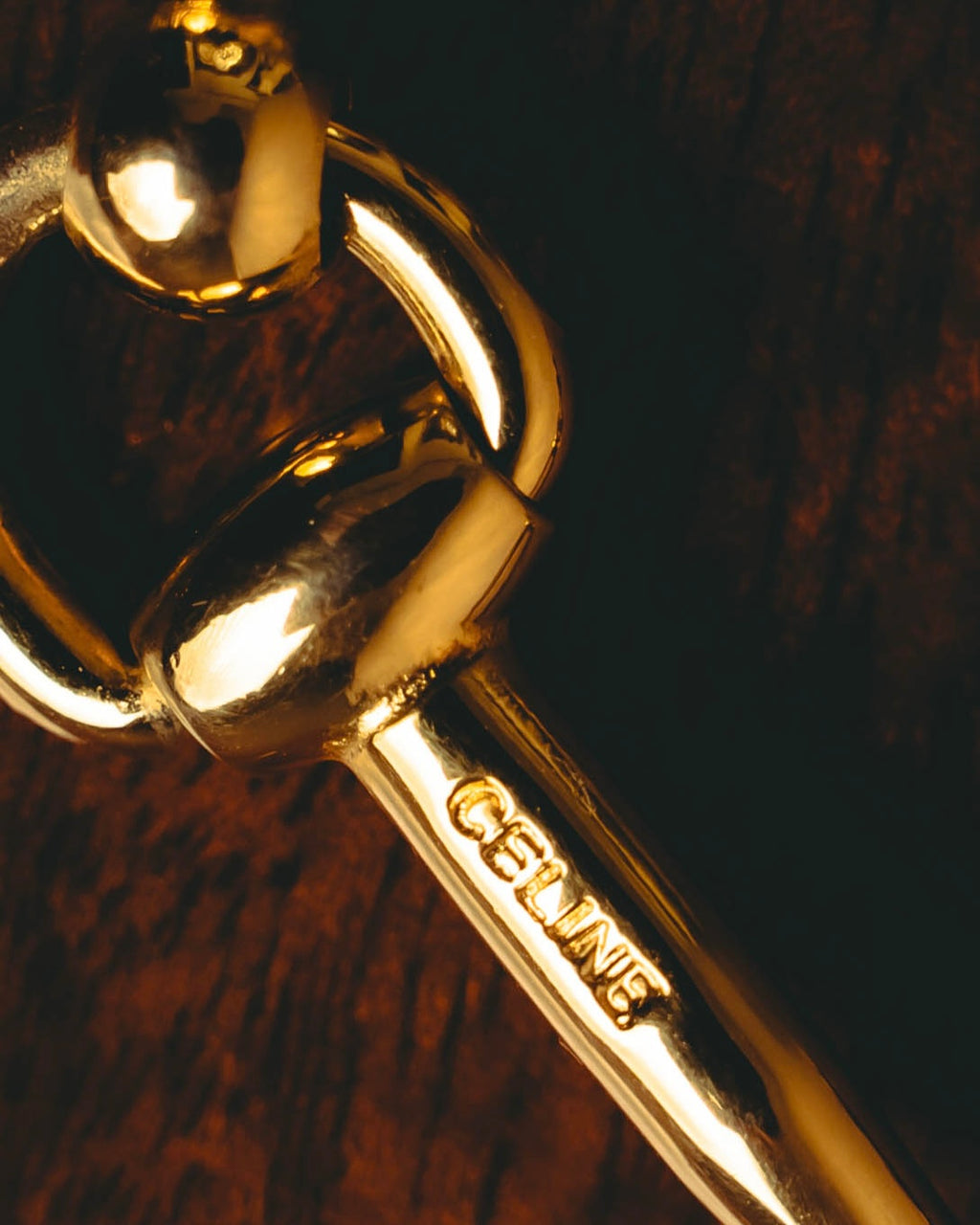 -SPECIAL- “CELINE” 70’s-80’s vintage horsebit link bracelet