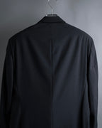 "ARMANI COLLEZIONI" Notched drape classically tailored jacket