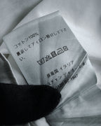 –SPECIAL– "Dior" 2024SS Embroidered grid-collar fly-front shirt