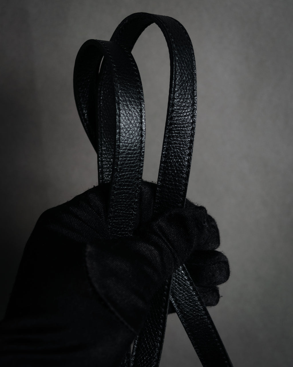 "Christian Dior" 80’s structured grained leather flap shoulder bag