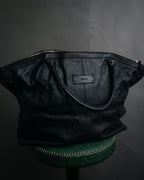 “Alexander McQueen” 2000’s Soft leather zip tote bag