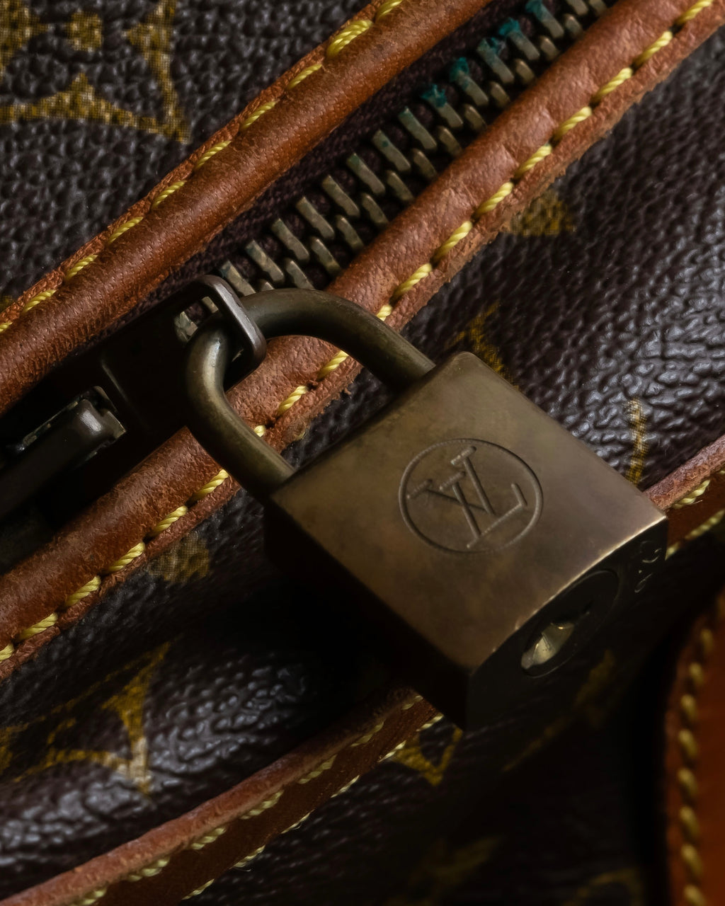 "LOUIS VUITTON" Monogram pattern pet carrier Boston bag